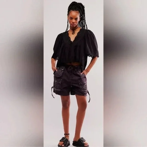 Free People Moon Bay Parachute Shorts - Picture 6 of 11